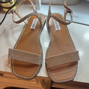 Rhinestone Steve Madden sandals
